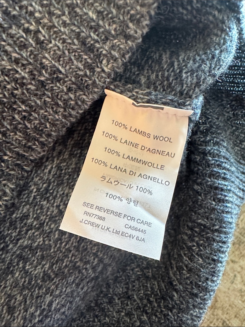 J Crew Mens Sweater - Picture 3 of 3